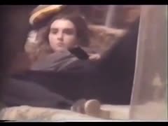 On his concealed camera, a crazy spy captures a video of his attractive wife masturbating.